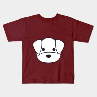 cute dog face Kids T-Shirt